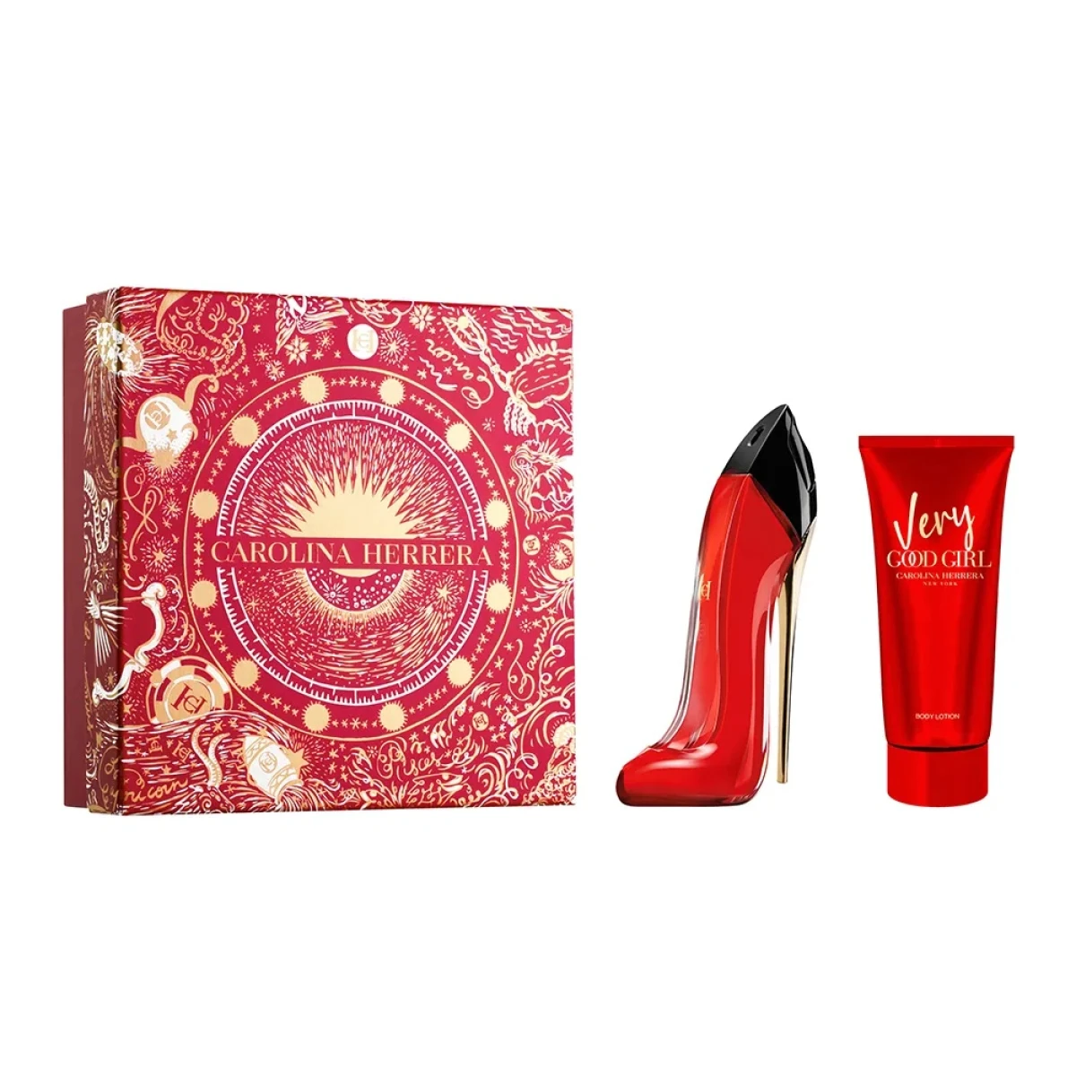 Perfume Carolina Herrera Very Good Girl 80ml + Bl100ml Hd23 