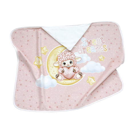 Toalla Con Capucha Bebé Döhler Velour 90 x 70 cm SWEET