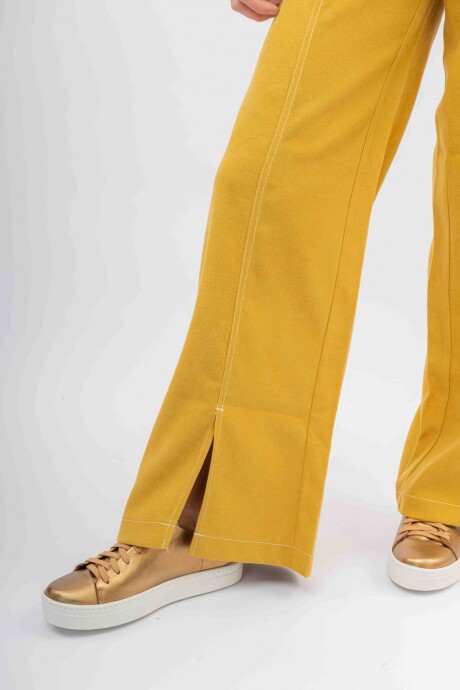 Pantalón Ford Pana fina Mostaza