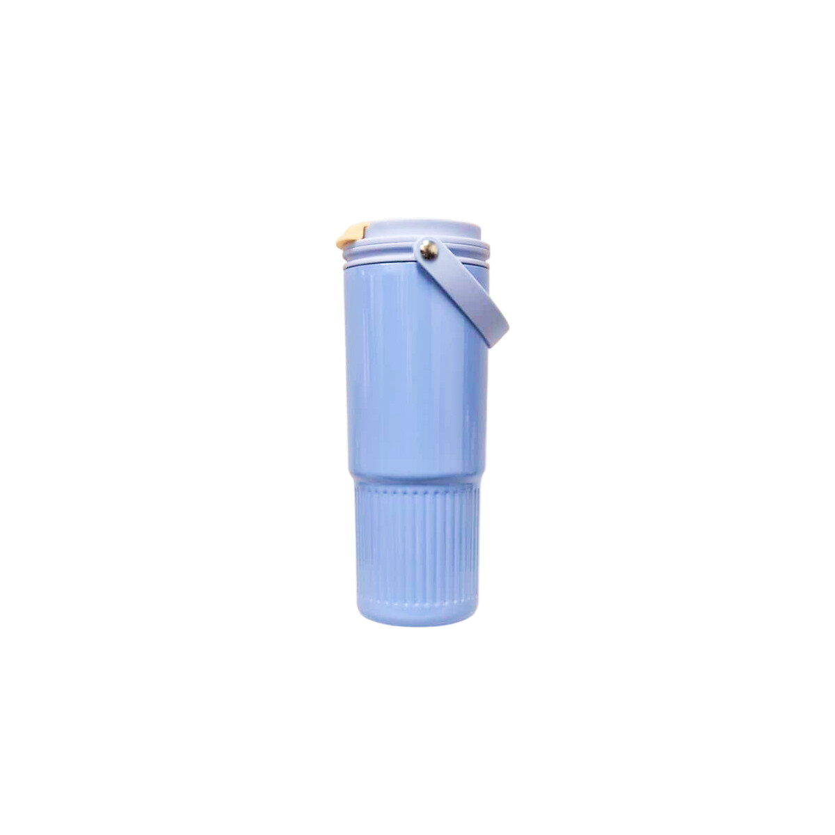 Vaso térmico con manija 500ml - Celeste 