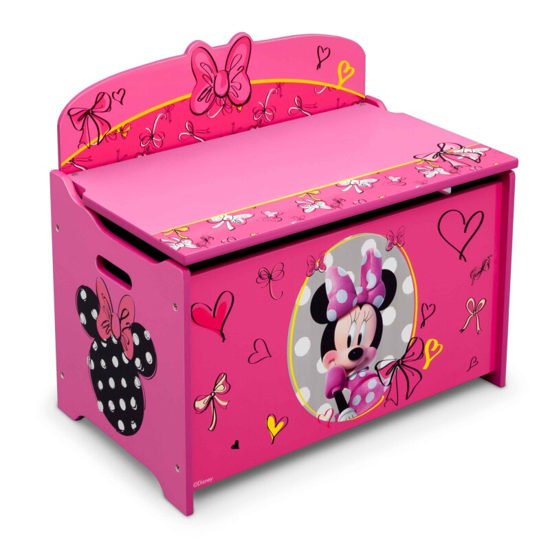 Baúl para juguetes Minnie Mouse Disney Deluxe Baúl para juguetes Minnie Mouse Disney Deluxe