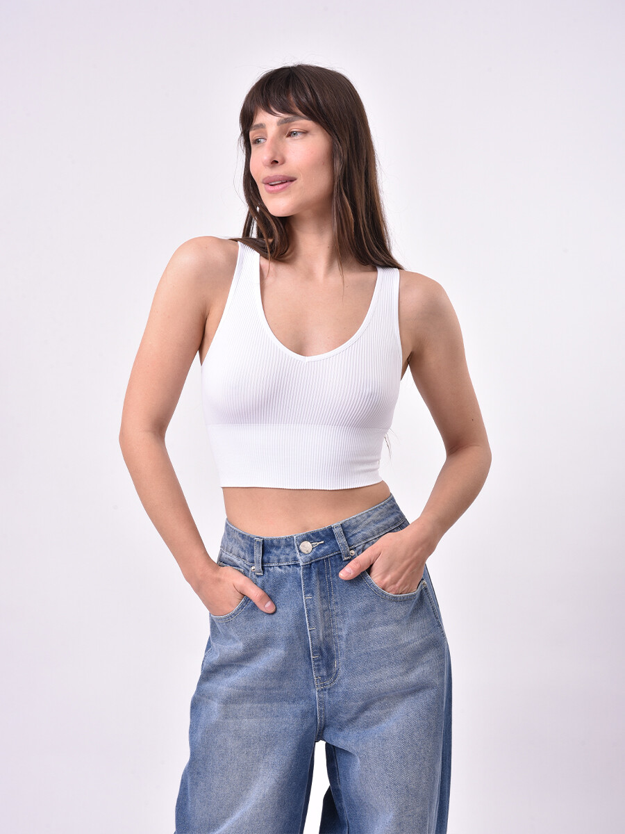 TOP XIMINA - BLANCO 