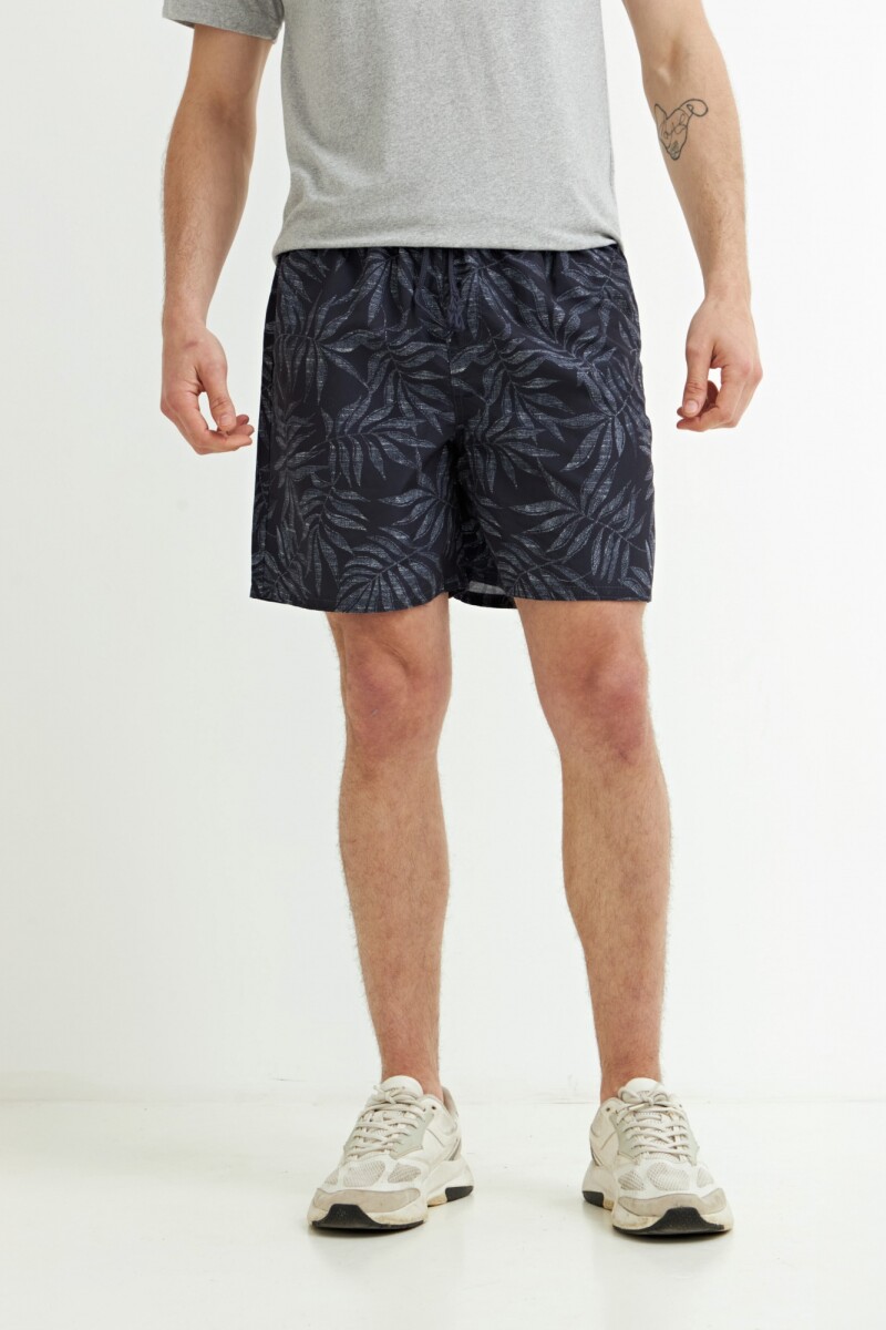 Short de baño AZUL OSCURO