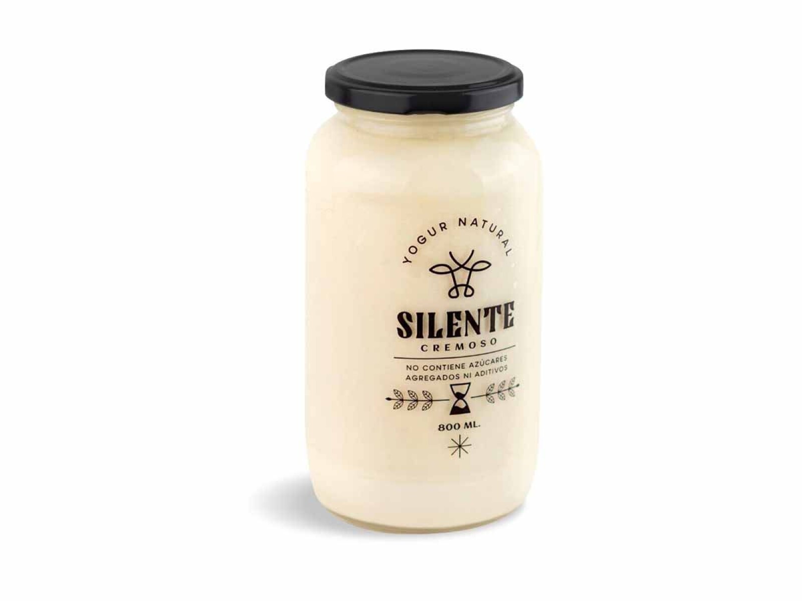 Yogur natural El Silente 800ml 