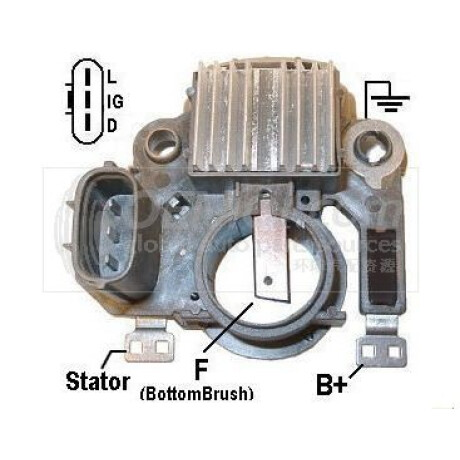 REGULADOR VOLTAJE CHEVROLET MITSUBISHI 12V TRANSPO REGULADOR VOLTAJE CHEVROLET MITSUBISHI 12V TRANSPO