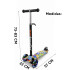 Tripatín Infantil Luces Led Freno Trasero Hl-292 TRIPATIN INFANTIL HL-292