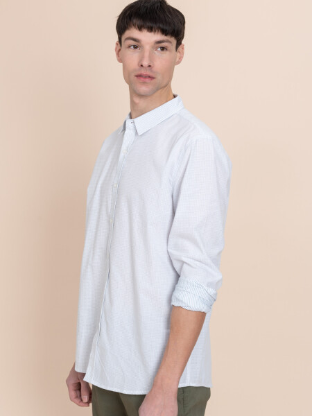 Camisa Manga Larga Blanco