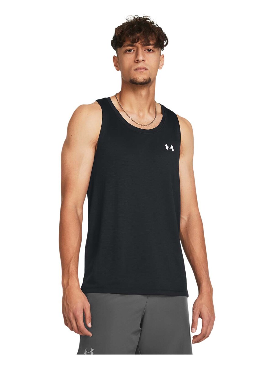 Musculosa Running Under Armour de Hombre - 1382585-001 - Negro 