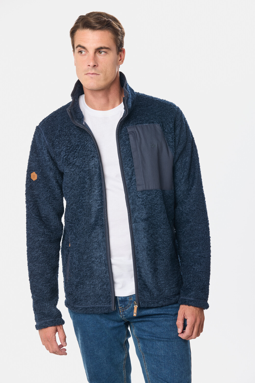 CAMPERA CORDERITO Azul