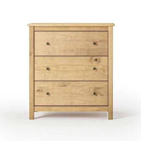 Comoda 3 Cajones Mari Marron