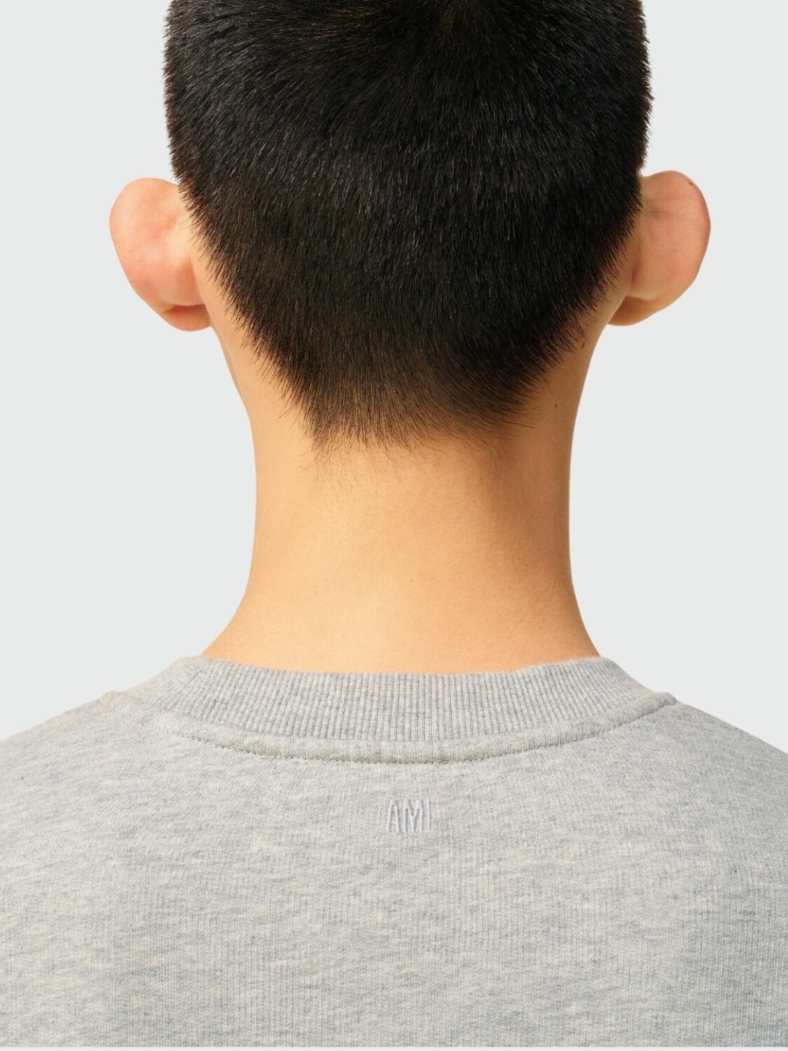 AMI PARIS - Buzo con Cierre de Algodón Alta Automática