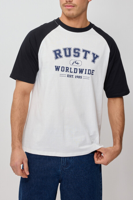 T-SHIRT ERNEUS RUSTY Negro