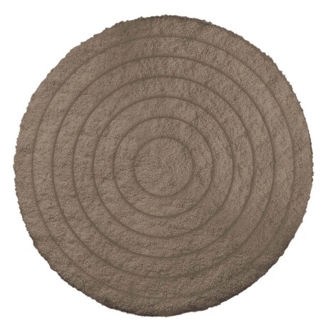 Alfombra Felpudo Redondo Ø 40Cm Deco Hogar Living Oficina Marrón