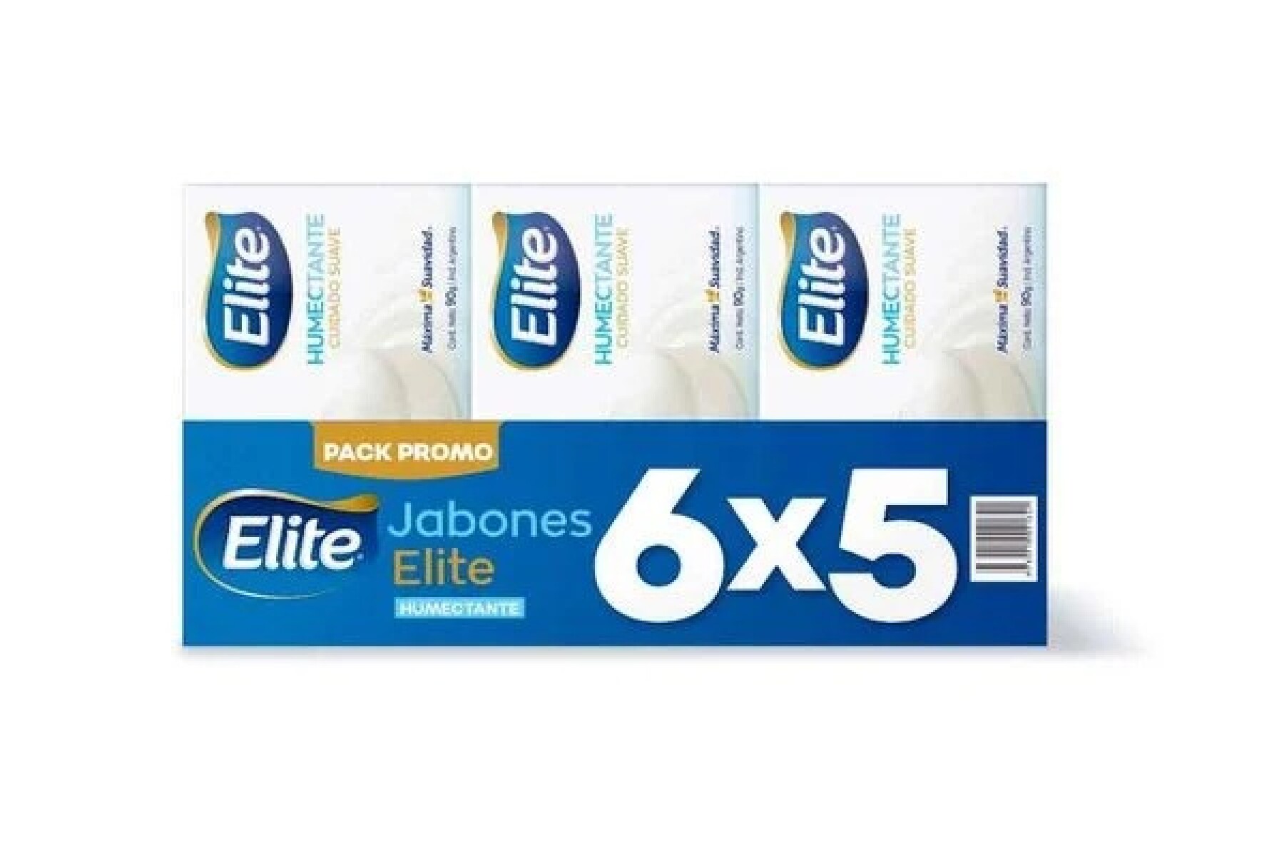 Elite JabÛn Humectante 90 Pack 6x5 