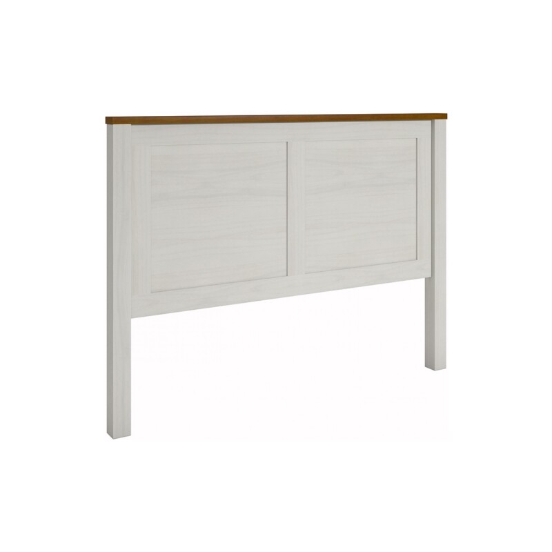 Respaldo 2 Plazas Topazio Blanco-miel 1.60 Respaldo 2 Plazas Topazio Blanco-miel 1.60