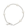 Pulsera Elara de MOON en plata 925 con perlas de río Pulsera Elara de MOON en plata 925 con perlas de río