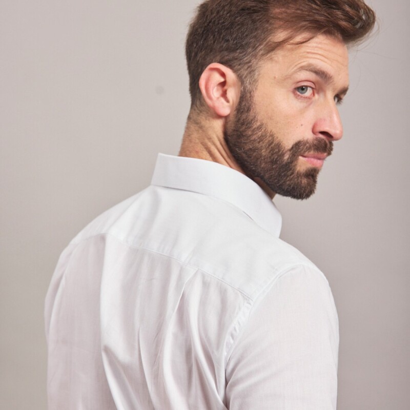 CAMISA LUXURY BLANCO ESPIGA