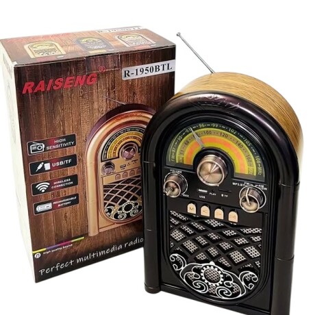 Radio Vintage Fm/am/sw R1950BT NEGRO