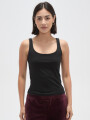 Musculosa Mintas Negro