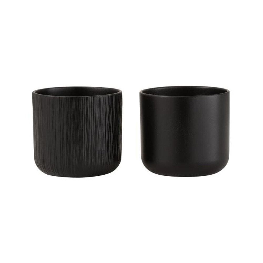 MACETA SMALL CERÁMICA BLACK