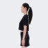 Remera Reebok Crew Neck Crop SS Negro