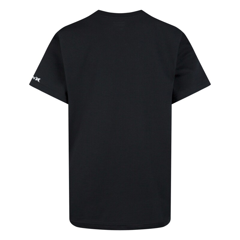 Remera Sticker Check Tee de Niños Negro