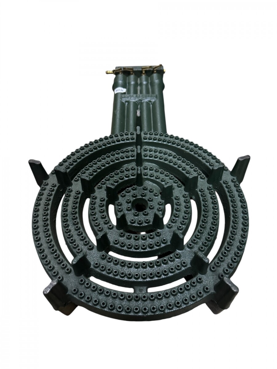 QUEMADOR C/OLLA 4 ANILLOS. MEDIDAS 45X63.3X16CM 50MB CS024 