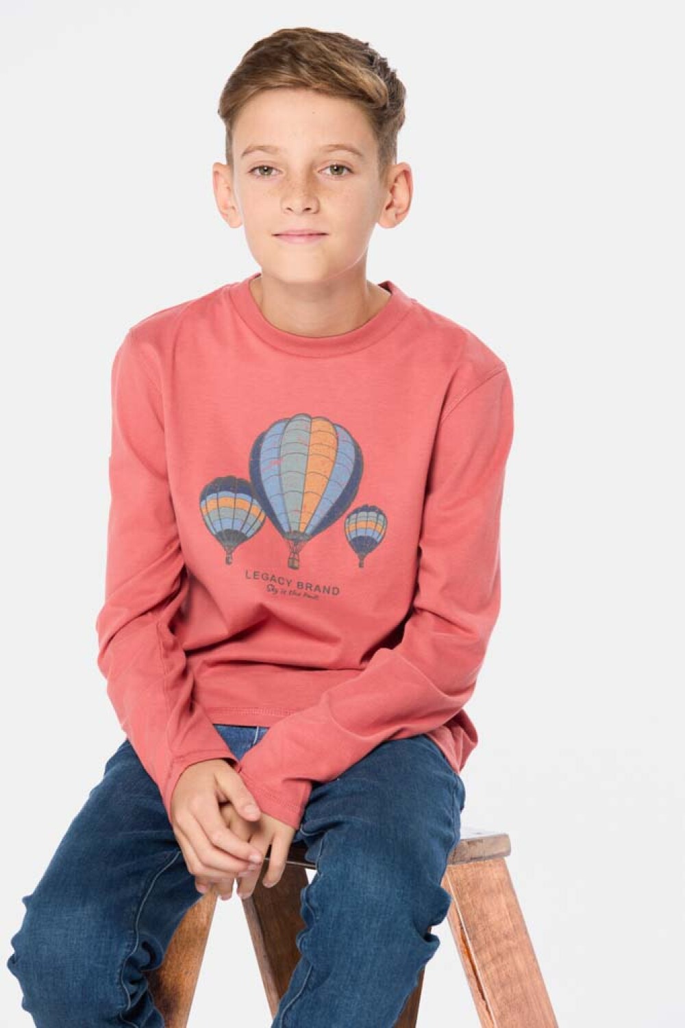 REMERA ESTAMPADA Ladrillo