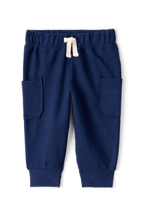 Set dos piezas de algodón, pantalón y body, diseño deportivo Sin color