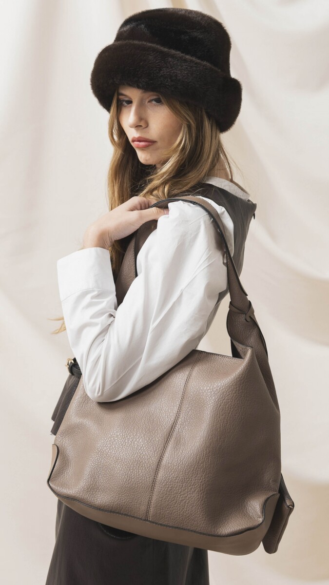 CARTERA ELIZABETH - TOSTADO 