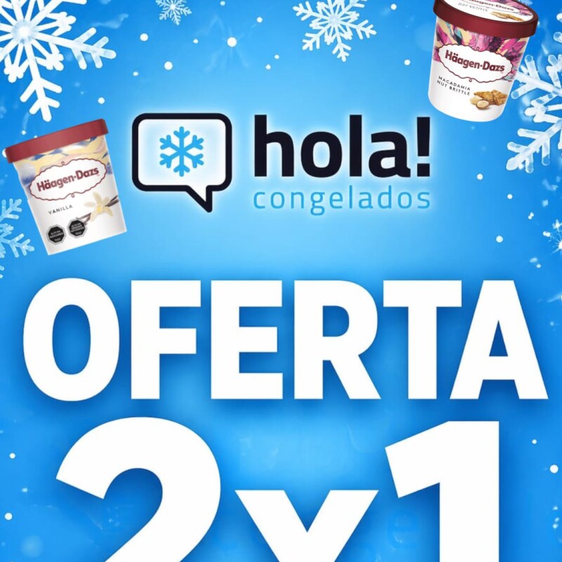 HAAGEN DAZS 100 ML VAINILLA O MACADAMIA 2X1 HAAGEN DAZS 100 ML VAINILLA O MACADAMIA 2X1