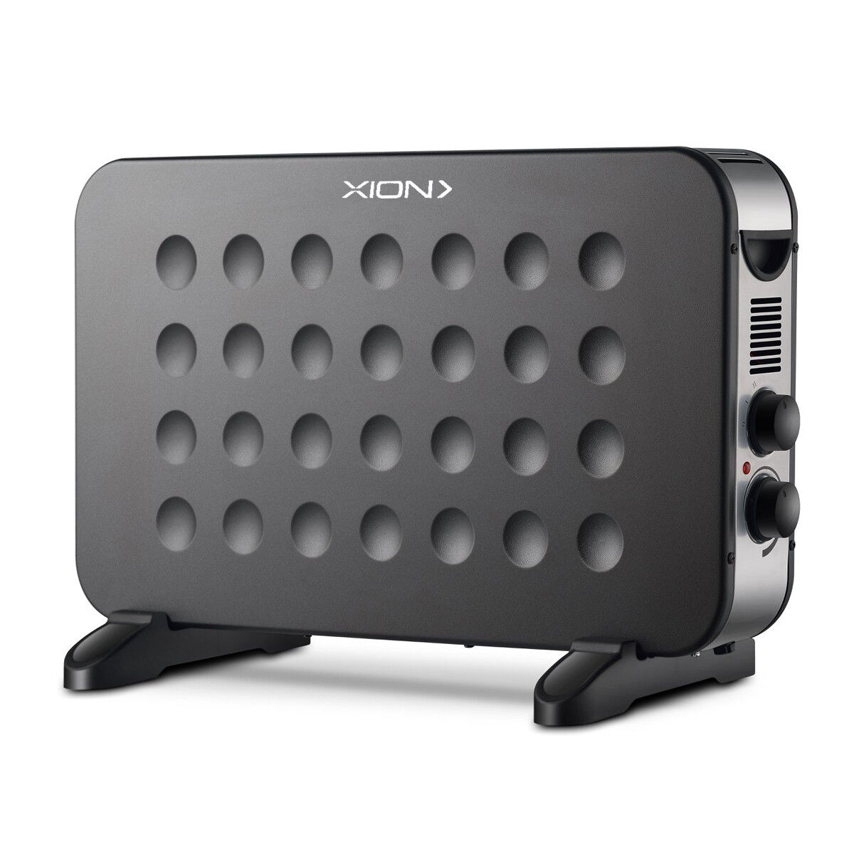 Caloventilador De Piso Xion Xi-es116 - NEGRO 