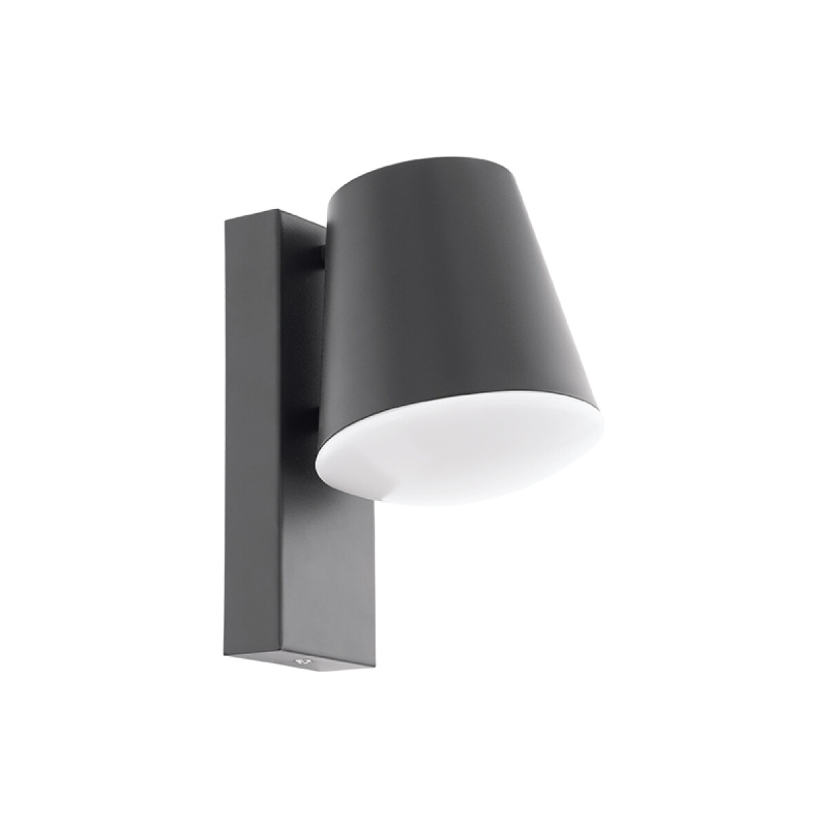 Aplique de pared gris oscuro 1XE27 IP44 CALDIERO - EG3034 