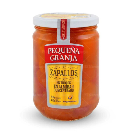Zapallos en Almibar Pequeña Granja 700 Grs