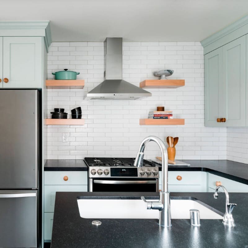 Azulejos adhesivos para cocina baño diseño ladrillo 10uds Blanco
