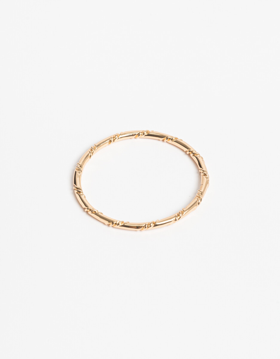 Pulsera Rígida Torzada 