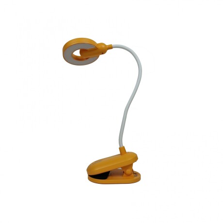 Lámpara veladora articulada con base pinza Amarilla