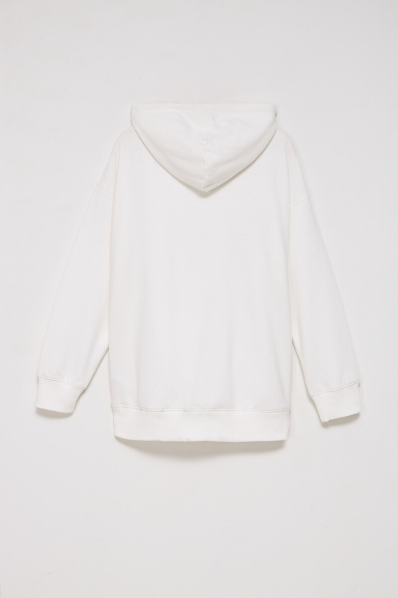 Hoodie deportivo Crudo