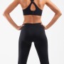Aero Medium Impact Bra - Mujer Black/black