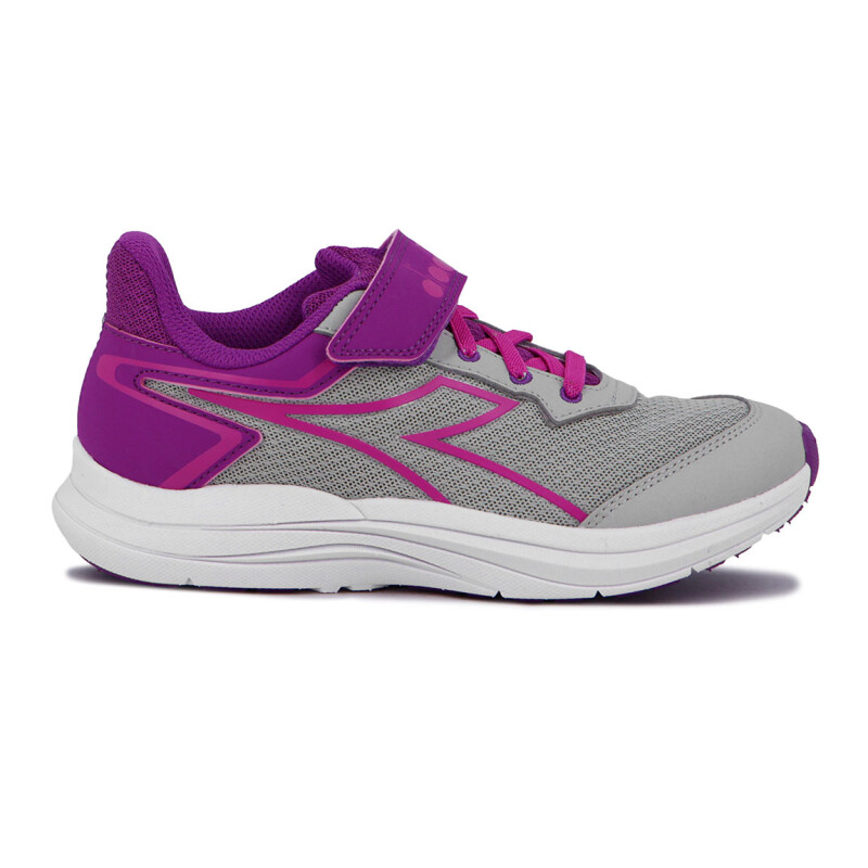Diadora Champion Running Snipe 3 Jr Plata-violeta