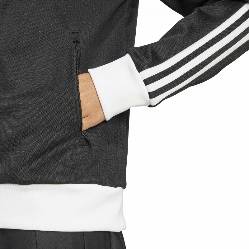 Campera Originals Adidas TT de Mujer - HZ3743 Negro-blanco