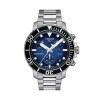 Reloj Tissot T1204171104101 Seastar 1000 Chronograph para hombre de acero plateado Reloj Tissot T1204171104101 Seastar 1000 Chronograph Para Hombre De Acero Plateado