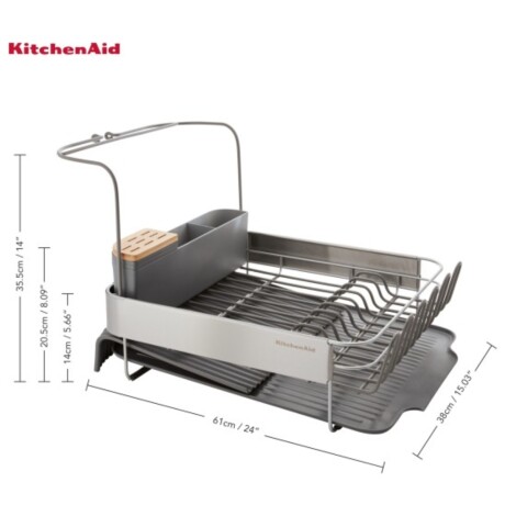 Escurreplatos Extensible de 52 a 78 cm KitchenAid Escurreplatos Extensible de 52 a 78 cm KitchenAid
