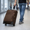 Set de Valijas de Tela con Ruedas | Livianas y Resistentes Marron