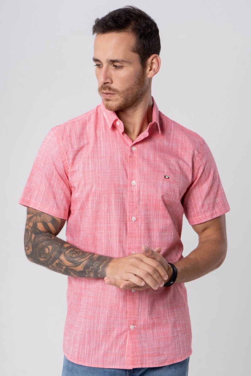 CAMISA MC ROSA 