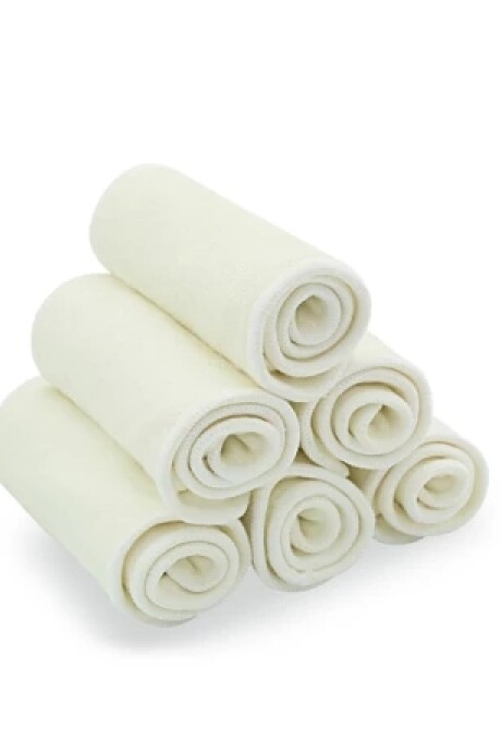 6 Insertos De Bamboo Para Pañales Reutilizables Ecológicos 6 Insertos De Bamboo Para Pañales Reutilizables Ecológicos