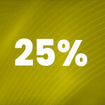 25% OFF