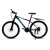 Bicicleta Kajla Montaña Rodado 26 Freno Disco 21 Velocidades Color Negro Celeste