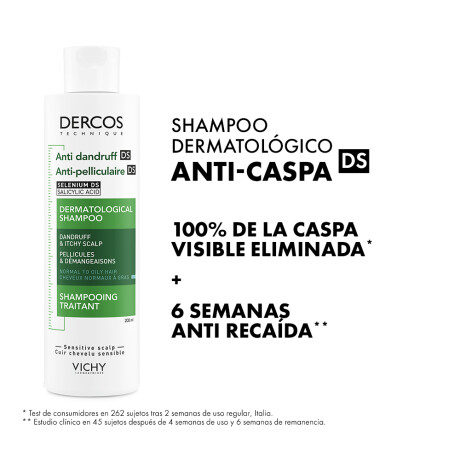 Shampoo Vichy Dercos Anticaspa Cabello Graso 200ml Shampoo Vichy Dercos Anticaspa Cabello Graso 200ml