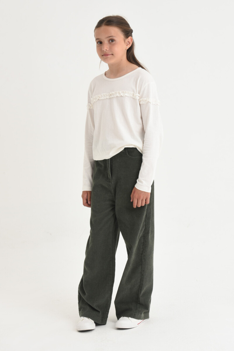 Pantalón oxford - Verde 